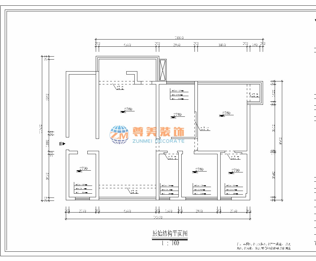 天健世纪花园梁姐5-2-1702现代中式效果图